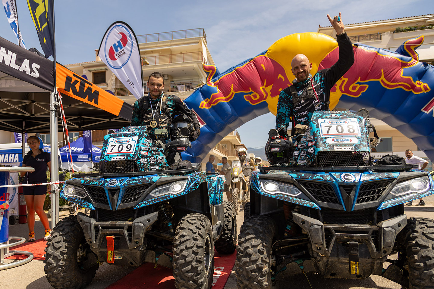 Hellas Rally Raid Tamamland: CFMOTO Thunder Racing Takm Biti izgisine Baaryla Ulat.